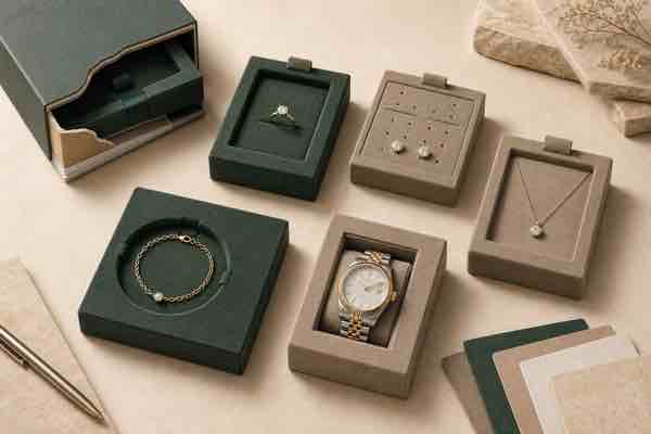 Custom ring, earring, necklace, bracelet and watch inserts